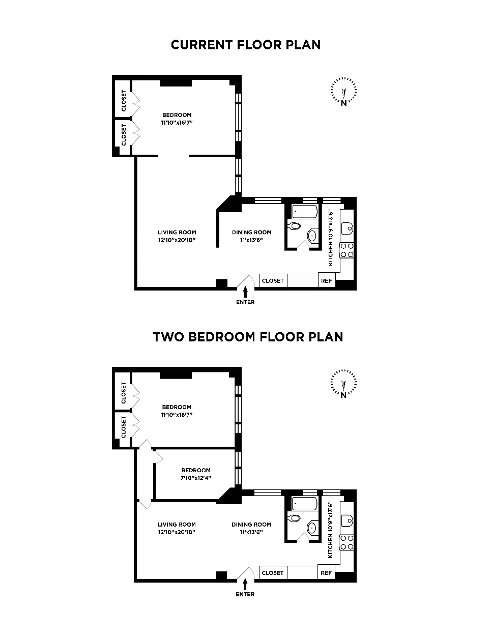 Current and Alternative Floorplan Current and Alternative Floorplan