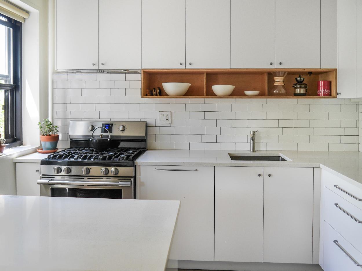 Kitchen looking from pantry