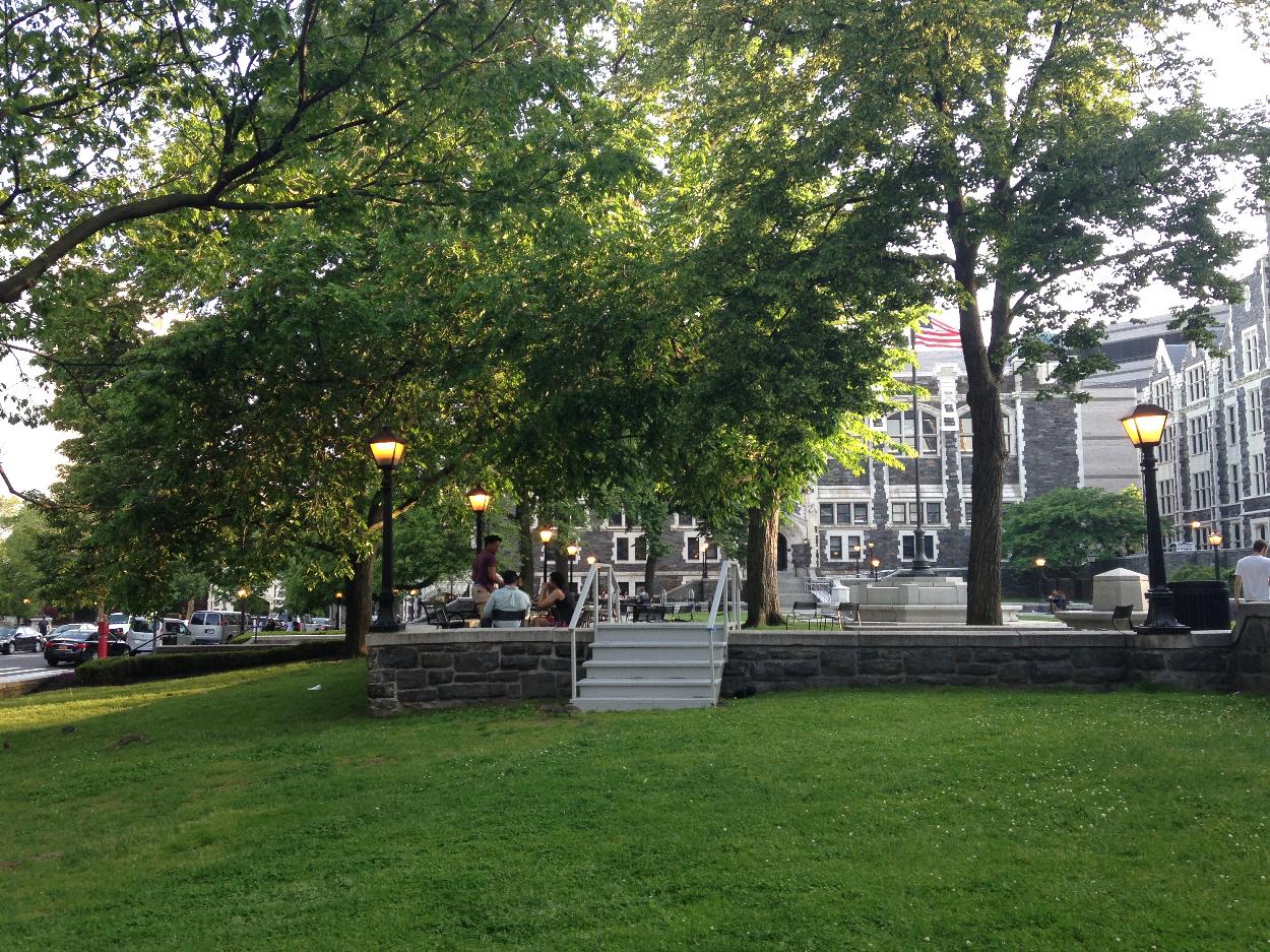 City College Campus early evening