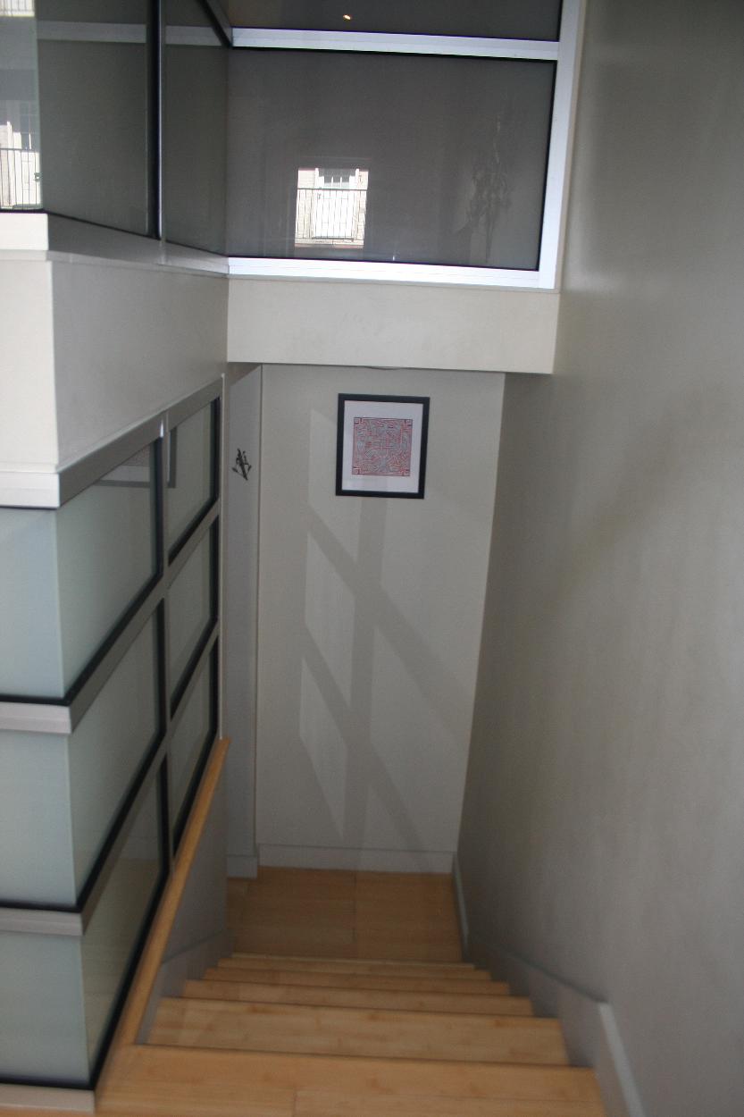 Stairs to lower level- 3rd bedroom with dressing area and en suite bathroom