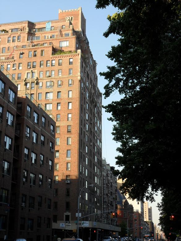 View of 444 Central Park West facing North