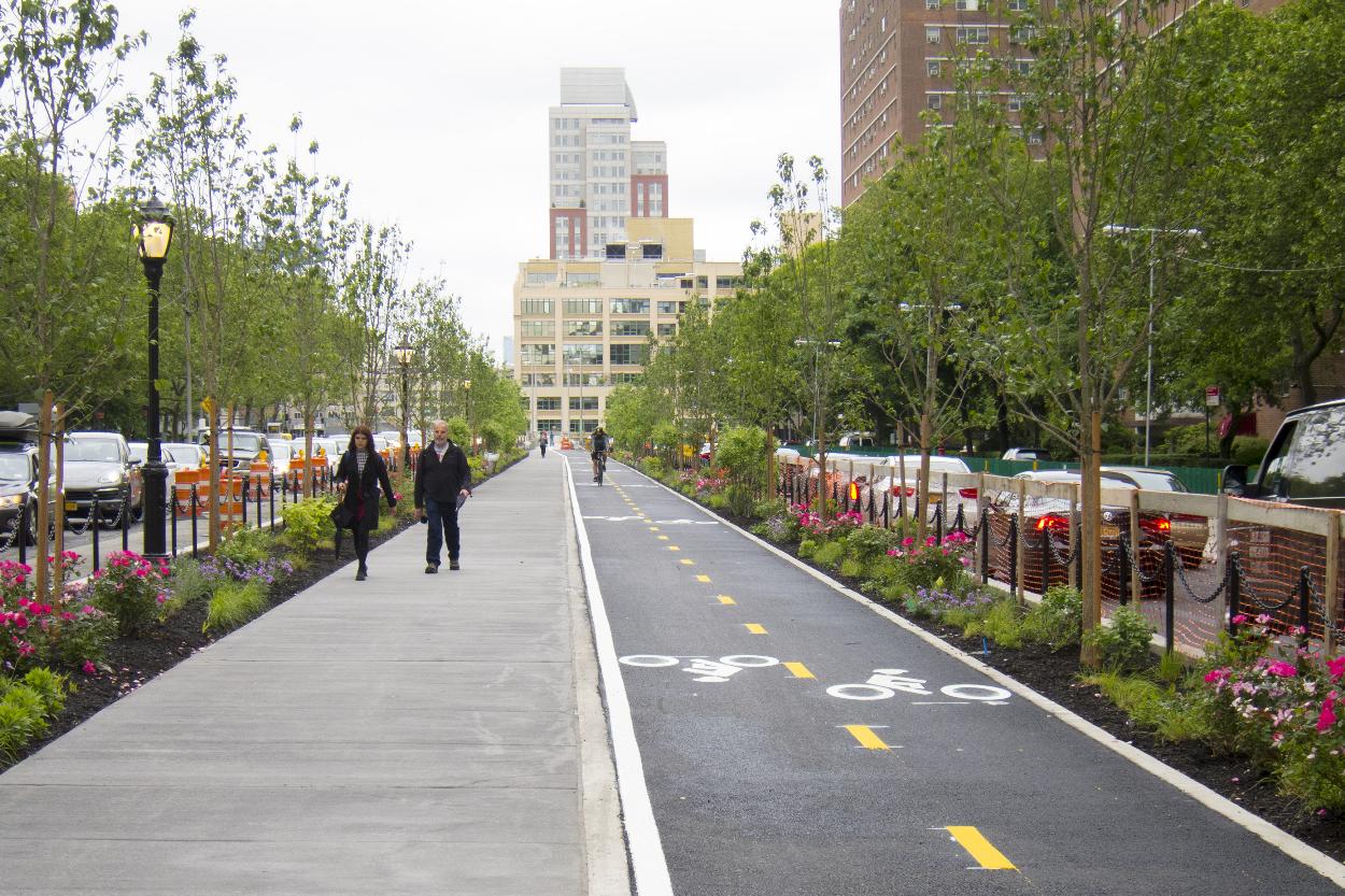 Renovated Brooklyn Bridge Entry